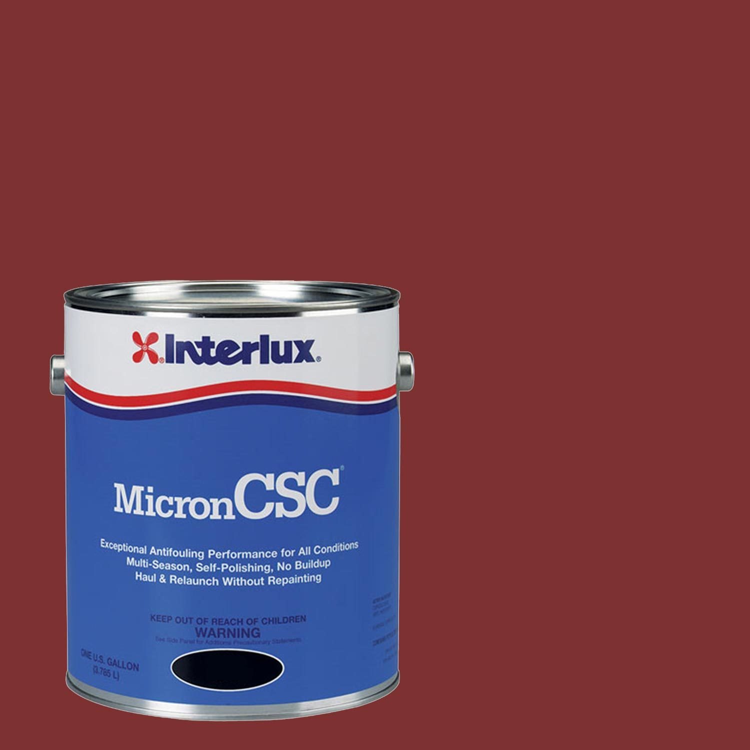 INTERLUX Micron CSC Antifouling Paint, Red, Quart | West Marine