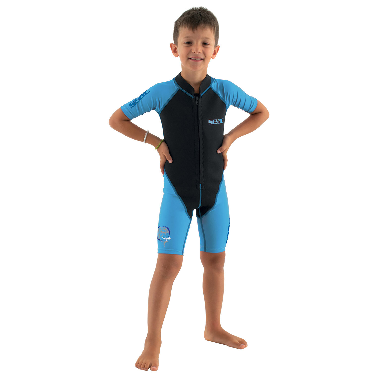 Youth Dolphin Shorty 1.5mm Spring Wetsuit, 7 Years | West Marine