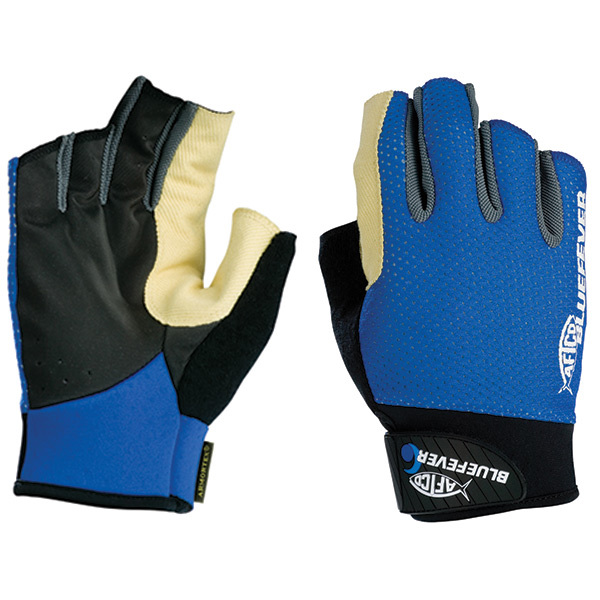 AFTCO Bluefever Short Pump Long Range Gloves, Small | West Marine