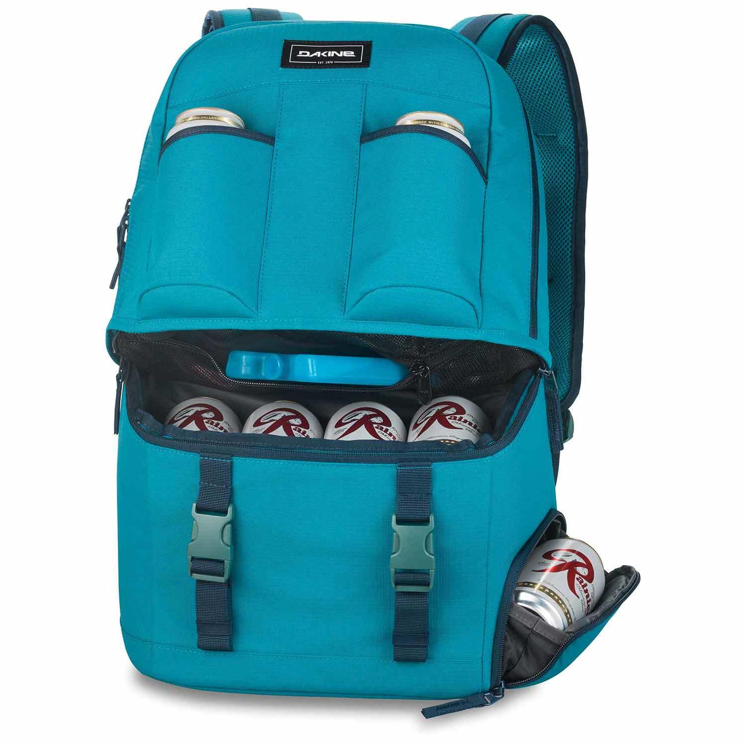 Dakine Party Pack 27L Backpack Style Insulated Soft Cooler Indigo Wash Blue