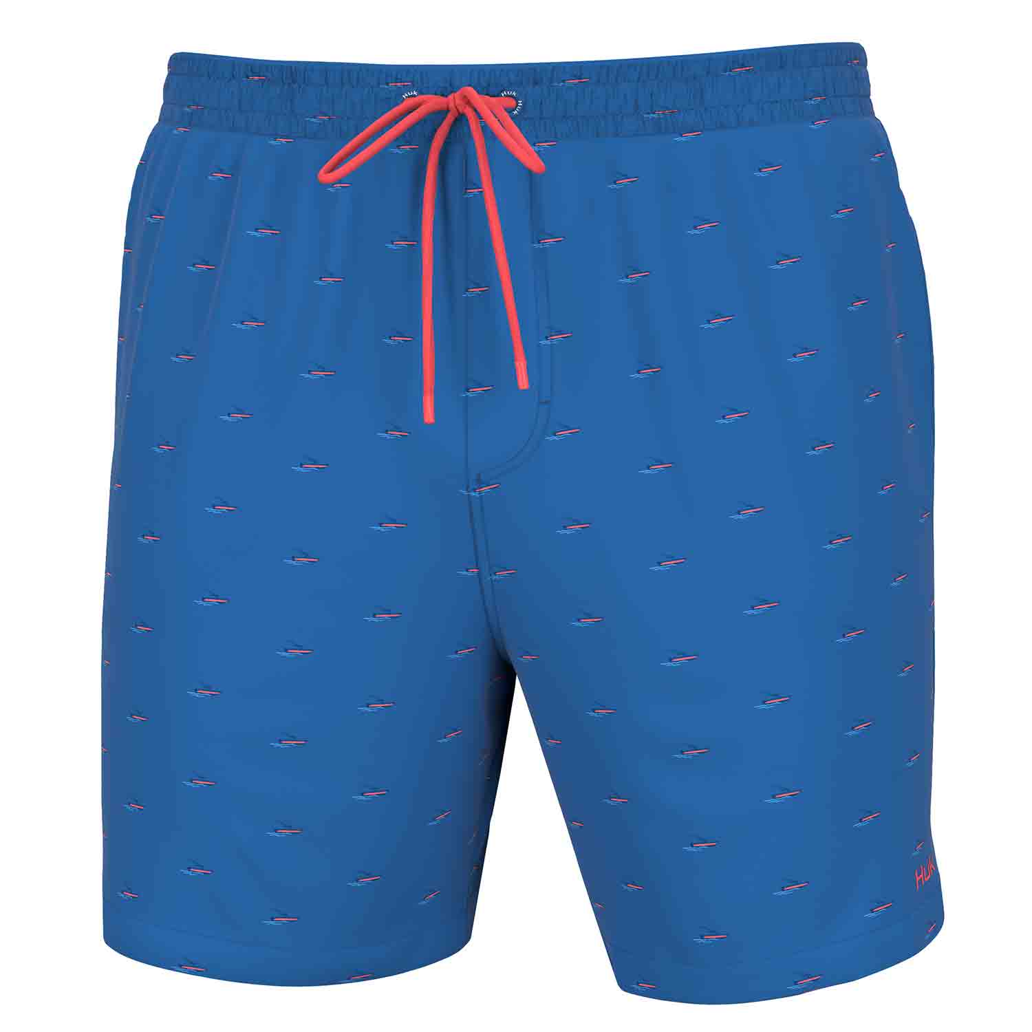 HUK Volley 5.5 Short  Elastic Waist Quick-Dry Swim Shorts