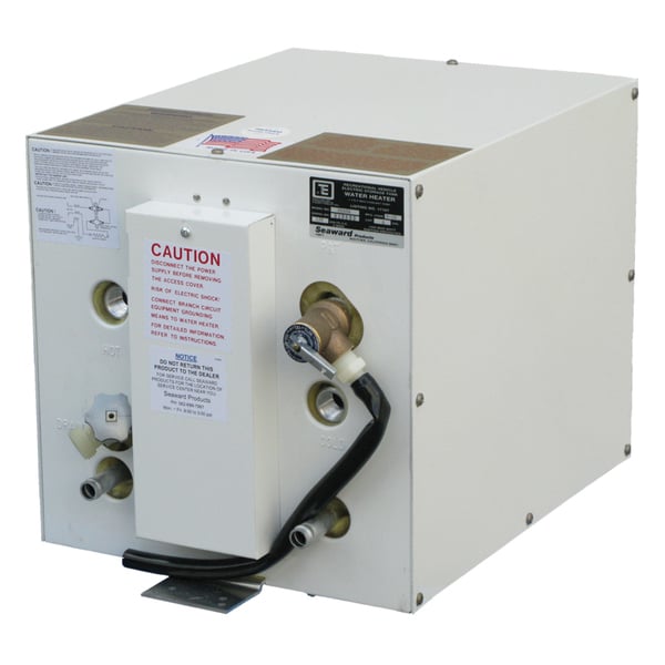 SEAWARD 6 Gallon Water Heater with Epoxy-Coated Aluminum Case and Front ...