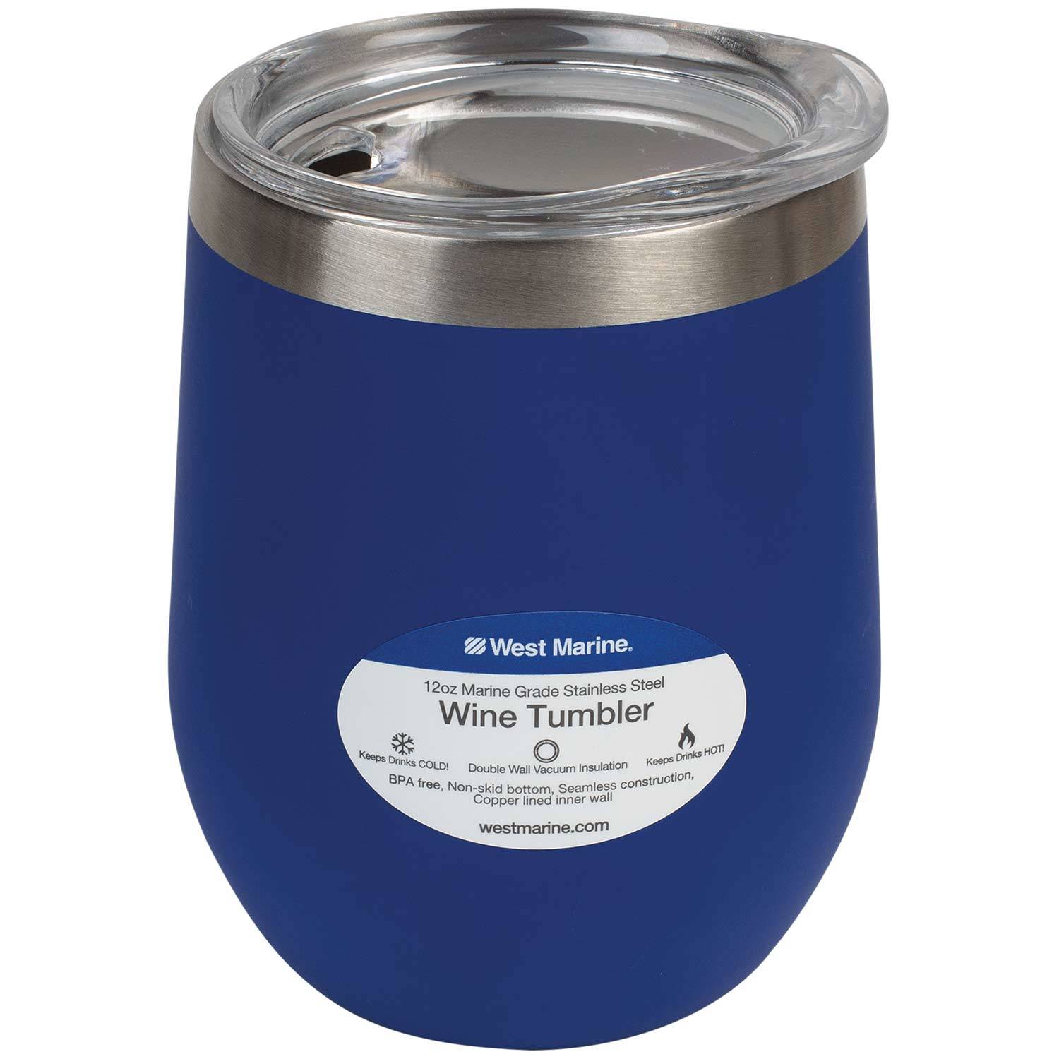 WEST MARINE 12 oz. Insulated Wine Tumbler