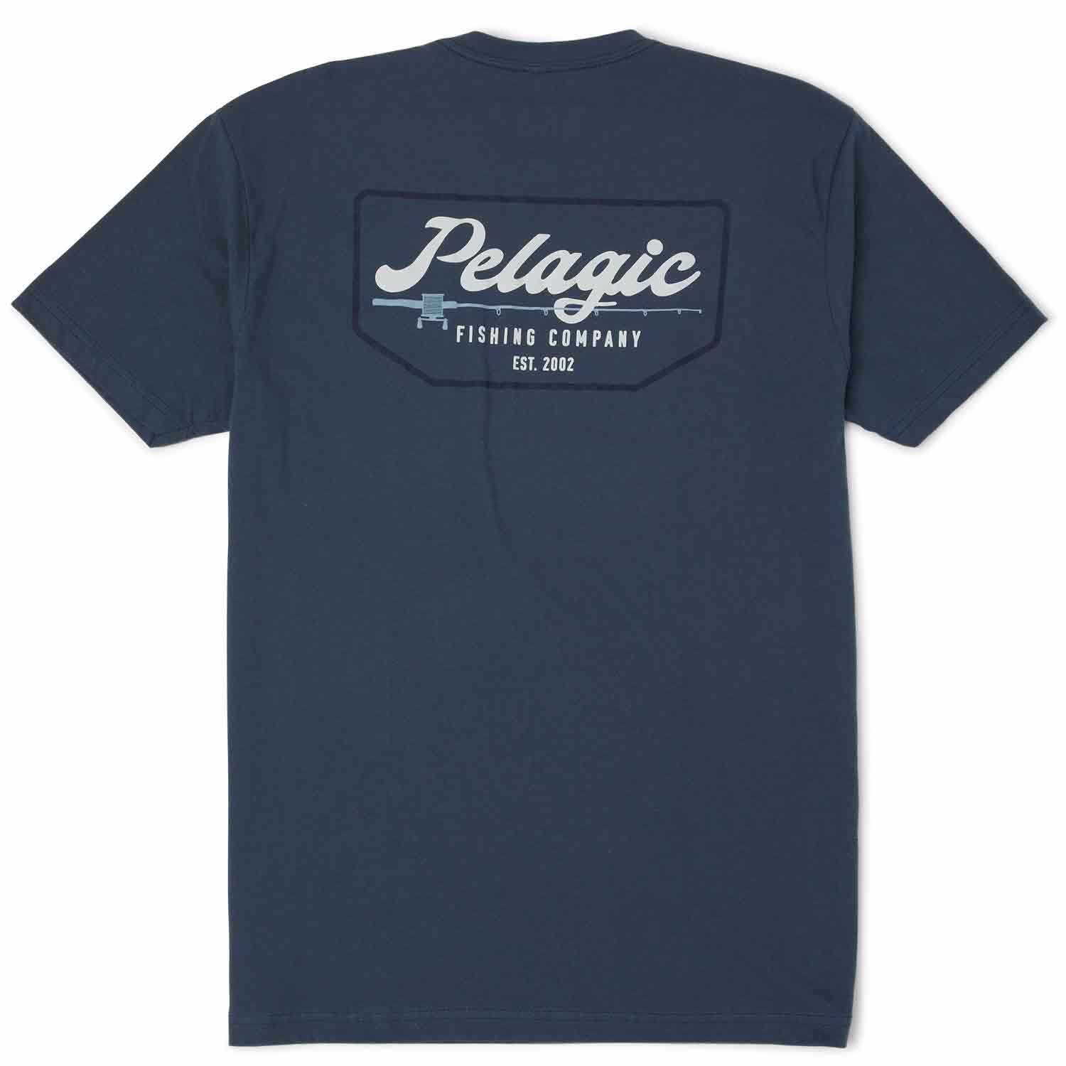 Pelagic Keys Fishing Black Short Sleeve Mens Shirt Black XXL