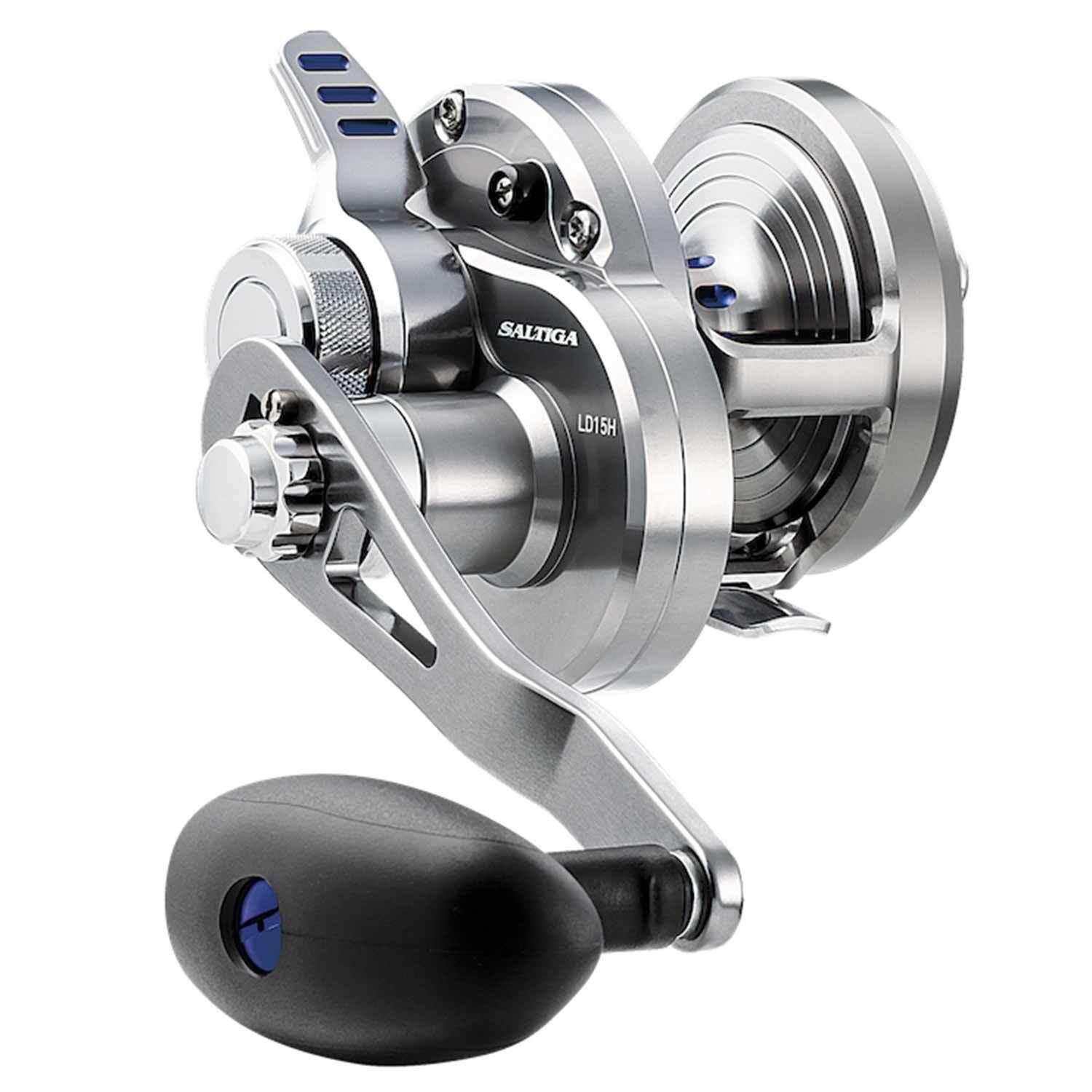 DAIWA Saltiga 2-Speed Lever Drag SAGLD55 Conventional Reel | West Marine