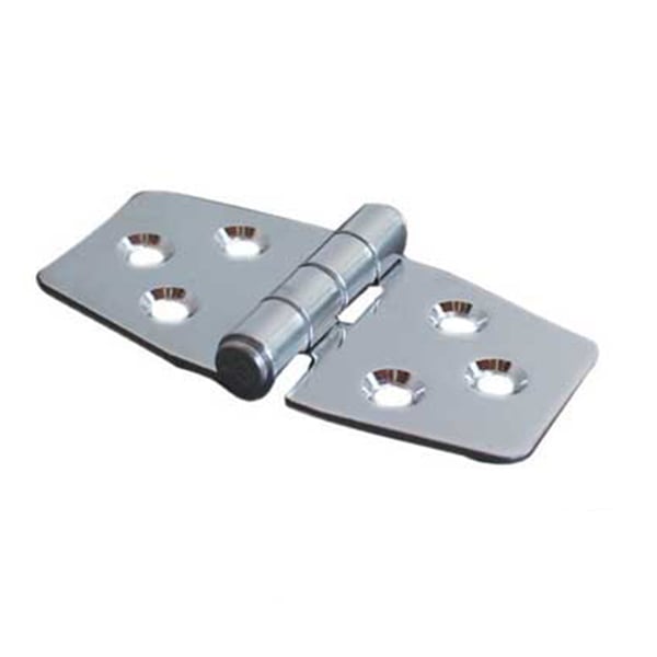 West Marine Squared Euro Strap Hinge With Three Screws 3 X 1 12 Reverse Style West Marine 0946