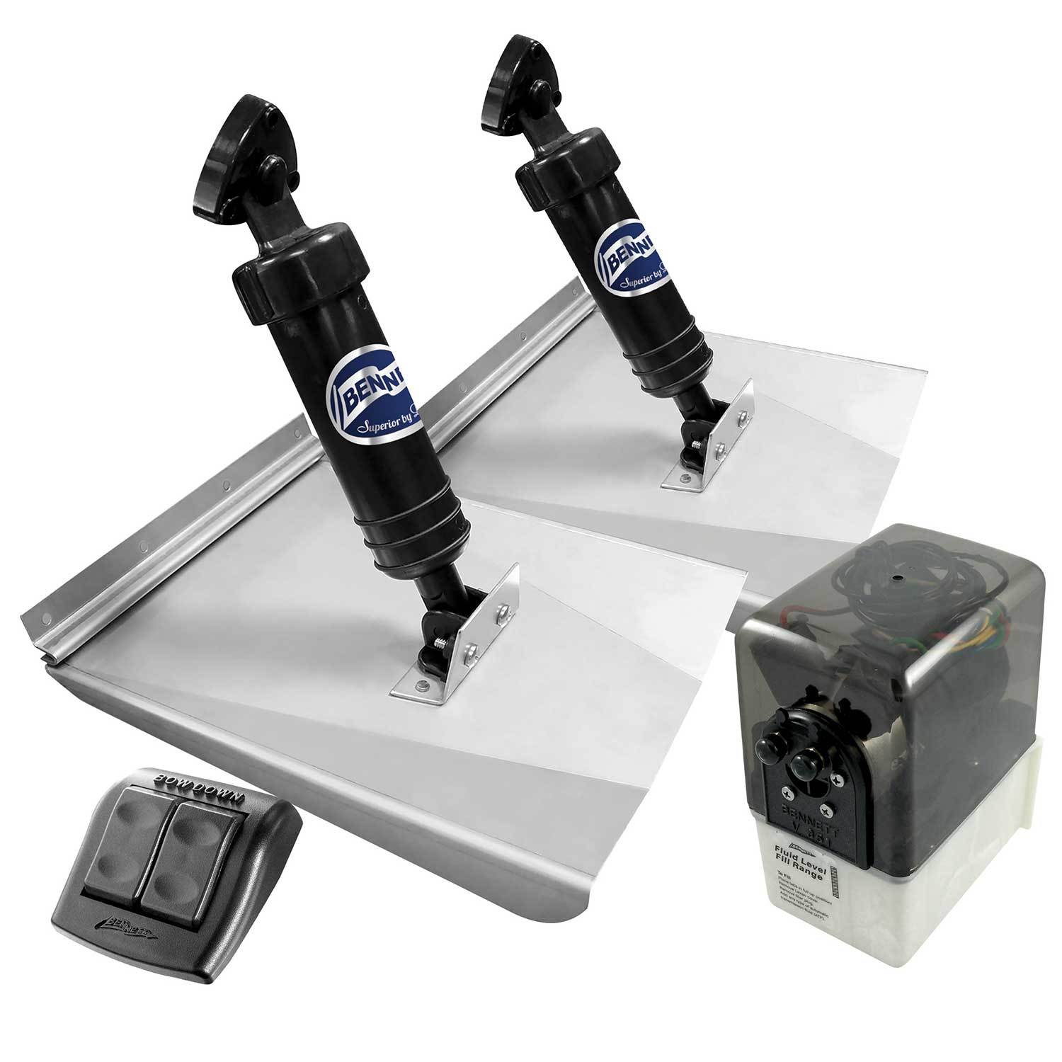 BENNETT MARINE M-120 Sport Trim Tab System with Rocker