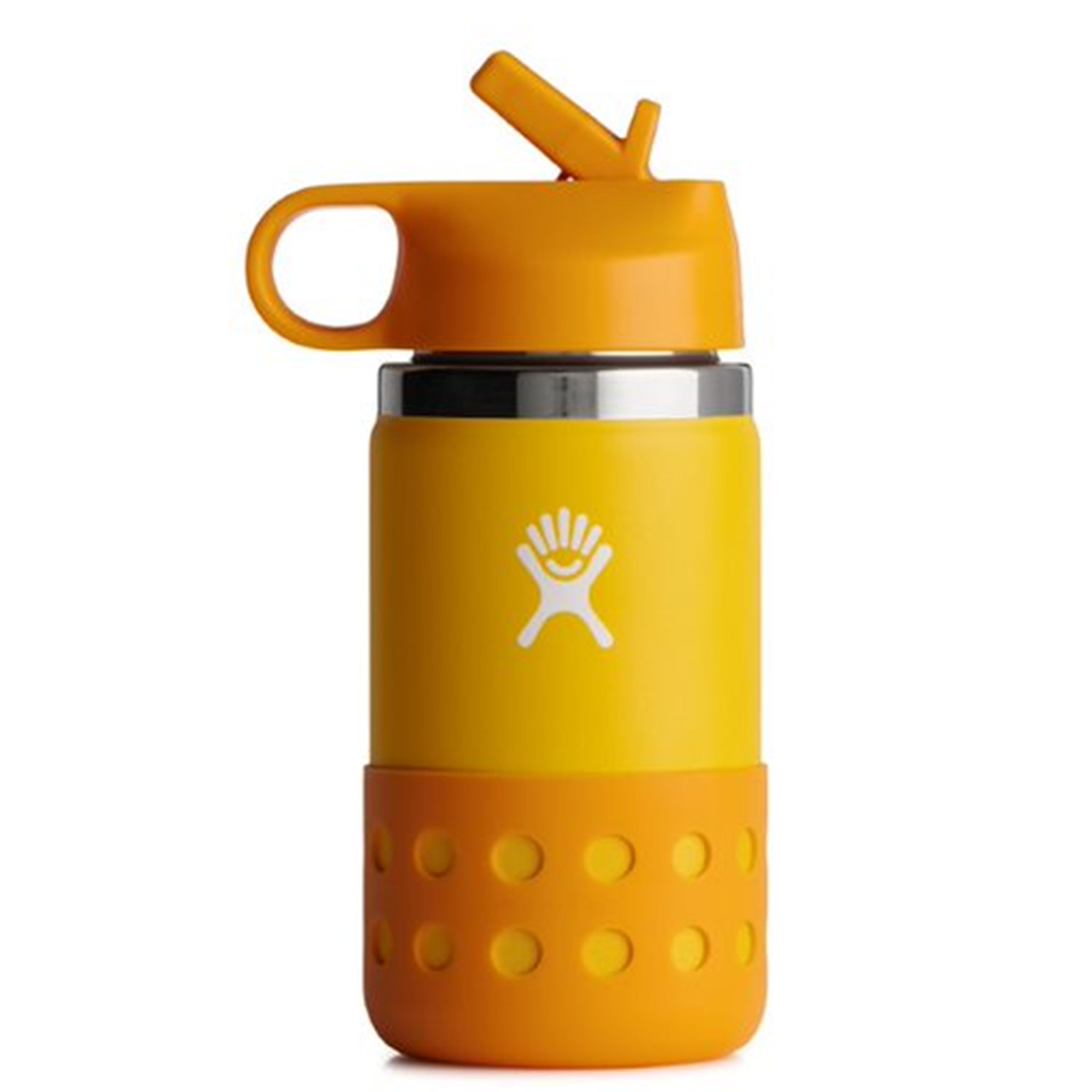 The Coldest Sports Water Bottle 32oz Wide Mouth Insulated Thermos (Solar Yellow)