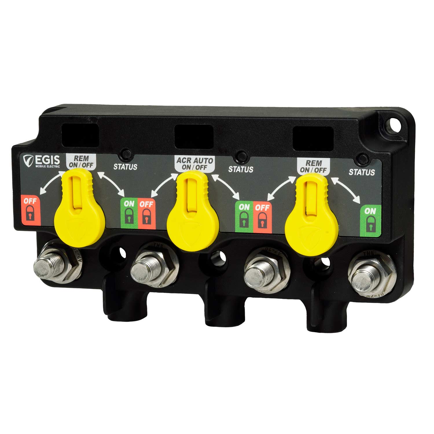 Triple XD Series, 3X Flex Relay/ACR/LVD with Knobs, DTM Connector