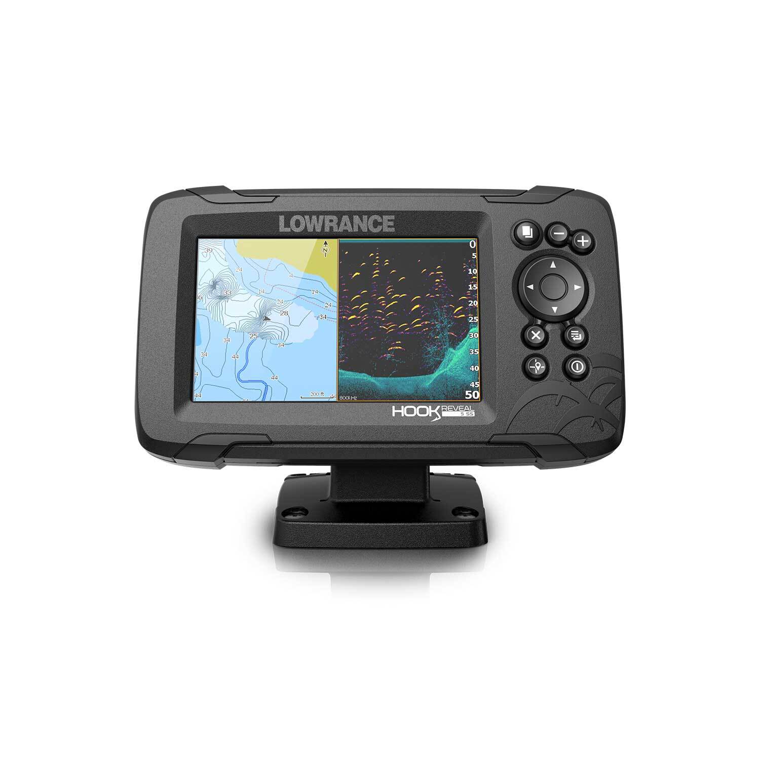 LOWRANCE HOOK Reveal Fishfinder/Chartplotter Combo With, 58% OFF