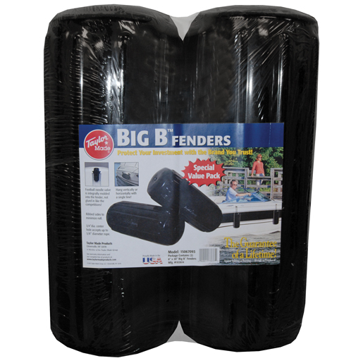 TAYLOR MADE Big B™ Fender 2-Pack, Black | West Marine