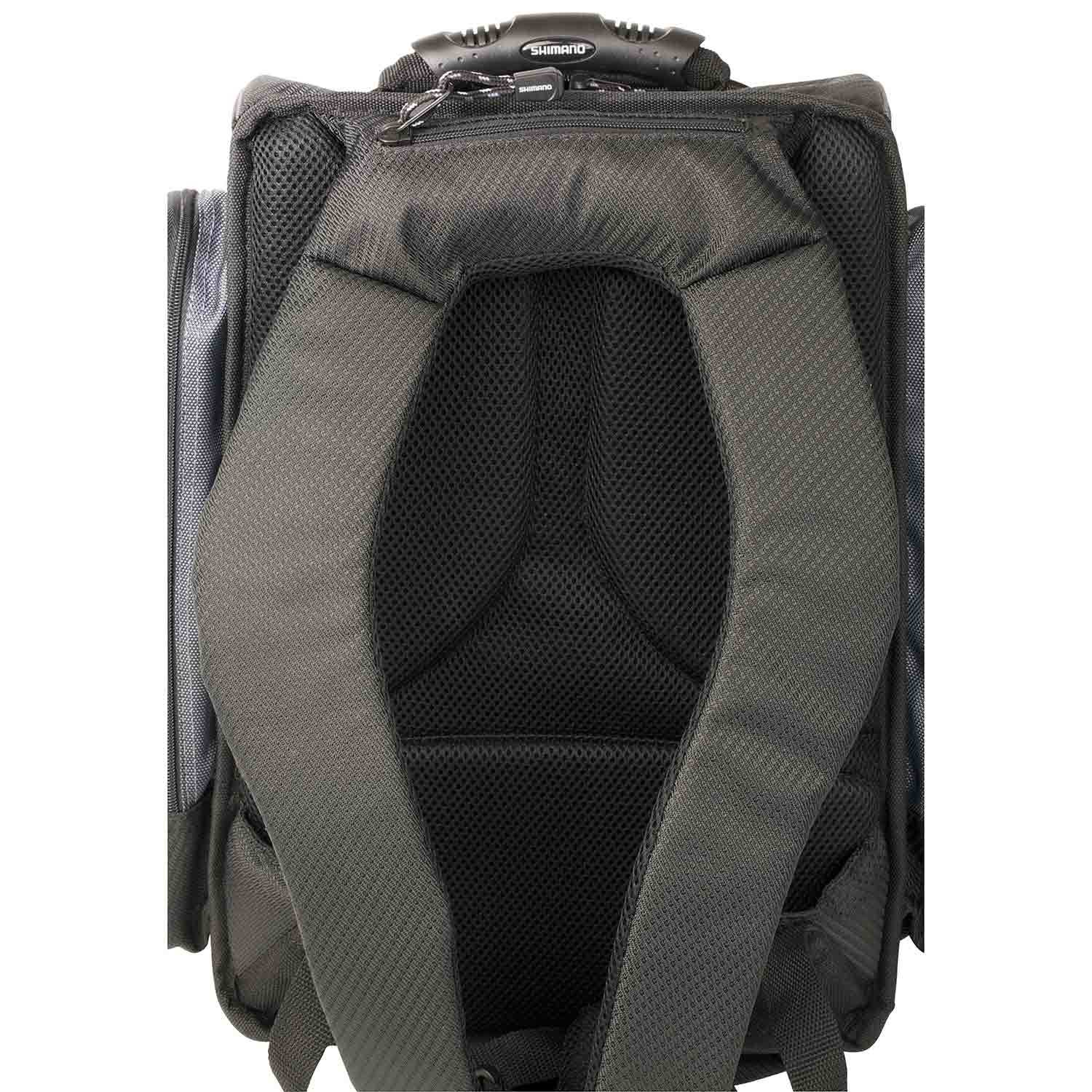 SHIMANO Medium Black Moon Tackle Backpack