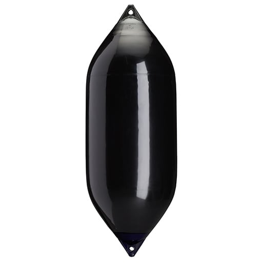 POLYFORM Polyform F-11 Series Fender, All Black | West Marine