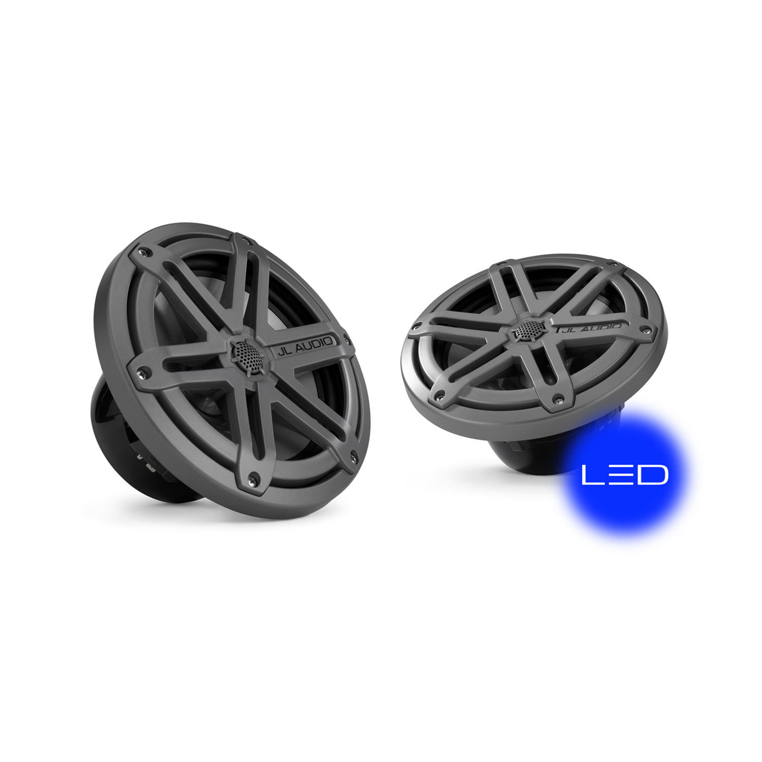 JL AUDIO MX770-CCX-SG-TLD-B 7.7" Coaxial System Speakers, Titanium ...