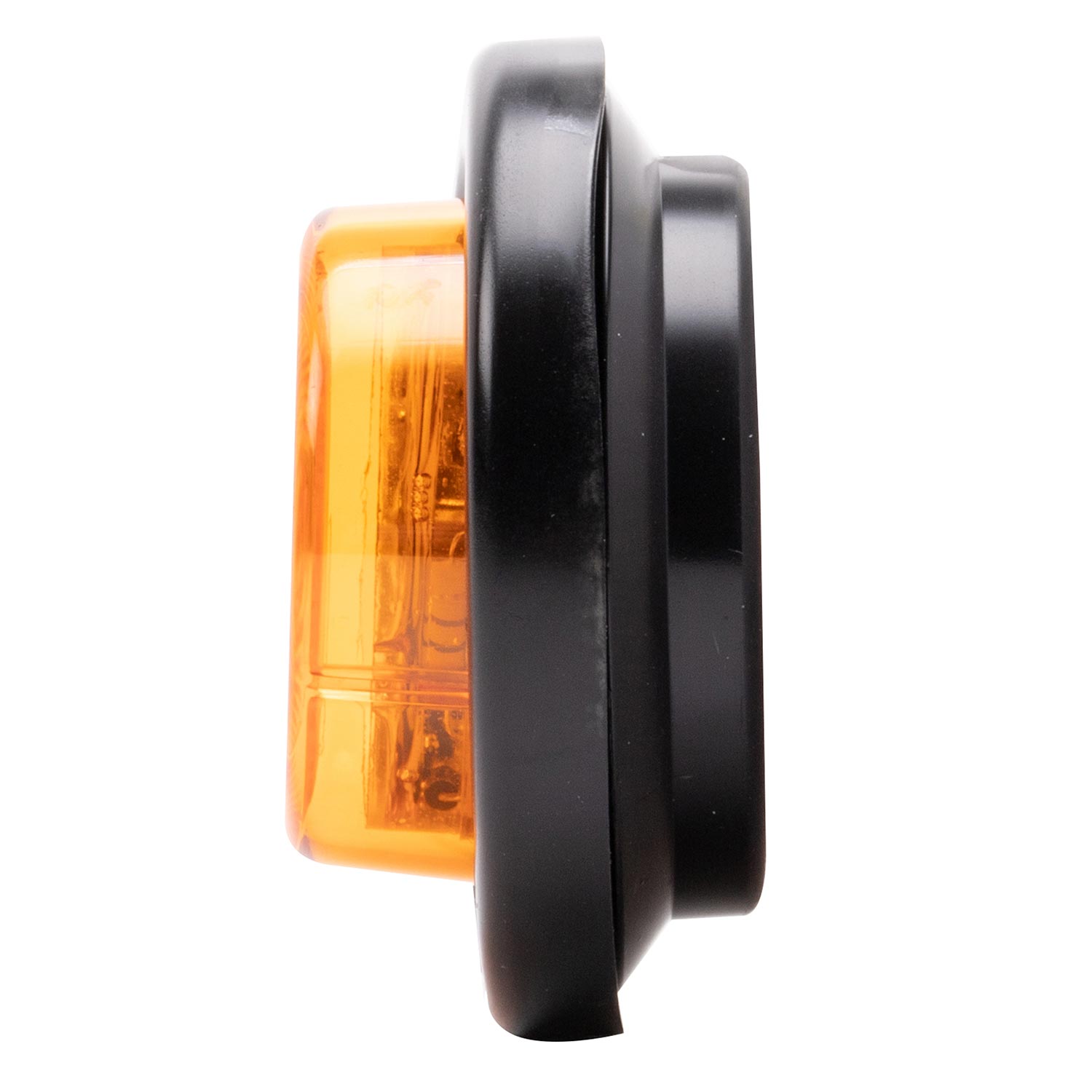HOPKINS MANUFACTURING 2 LED Round Sealed Clearance/Side Marker Trailer  Light Kit, Amber