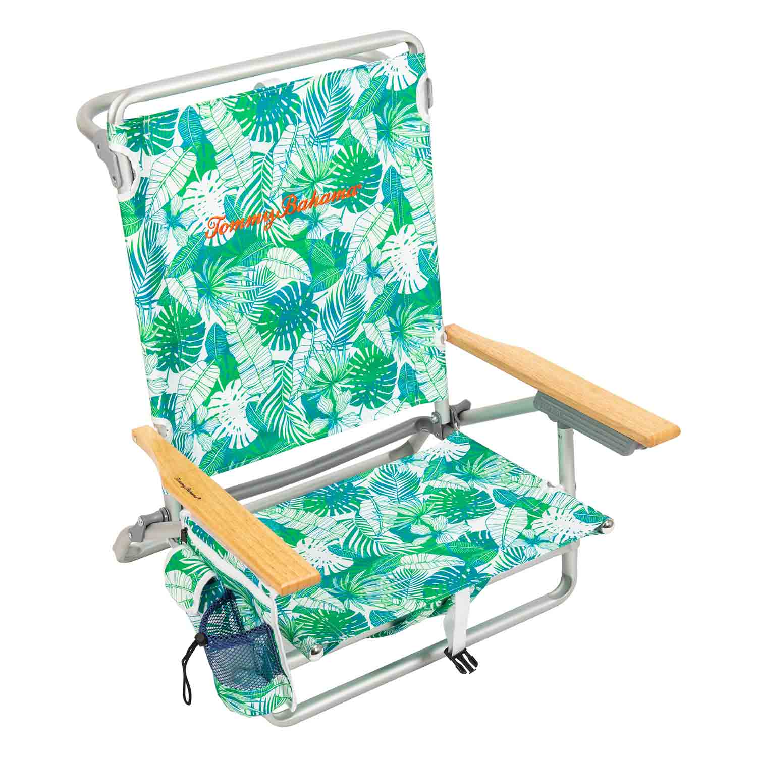 TOMMY BAHAMA 5-Position Aluminum Lay Flat Backpack Beach Chair | West ...