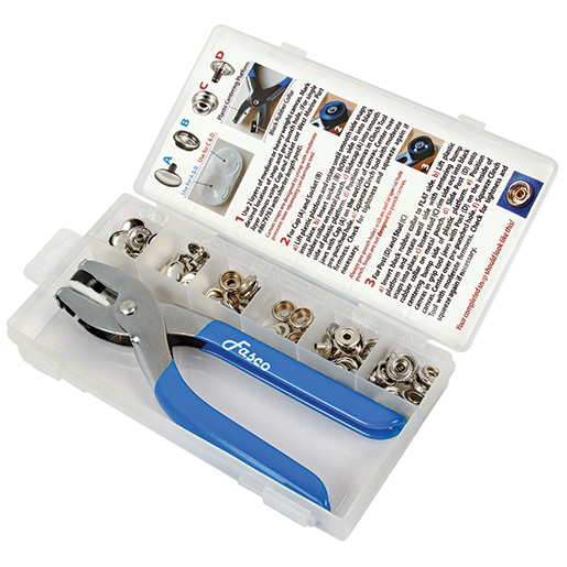 WEST MARINE Premium Snap Kit with Locking Pliers, 95-Pack