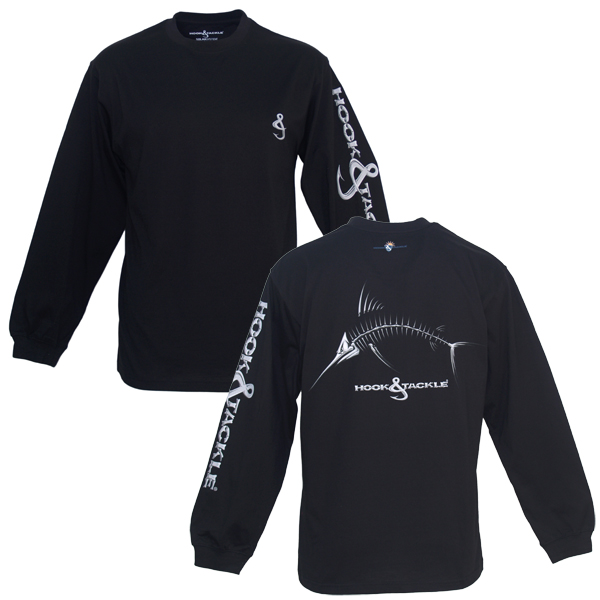 Hook and tackle Marlin X Ray Tech Long Sleeve T-Shirt White