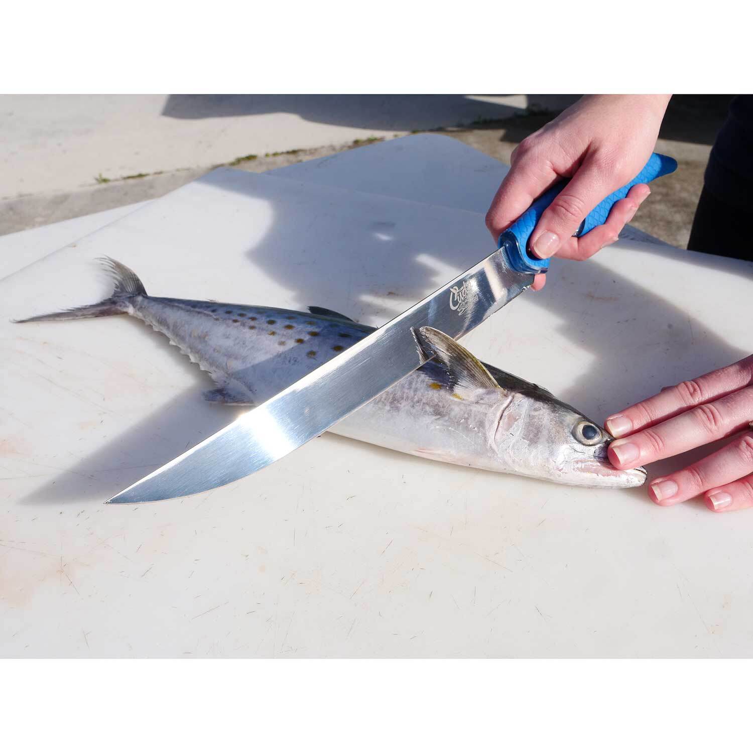 CUDA Fishing 10 Titanium Nitride Bonded Wide Fillet KNIFE