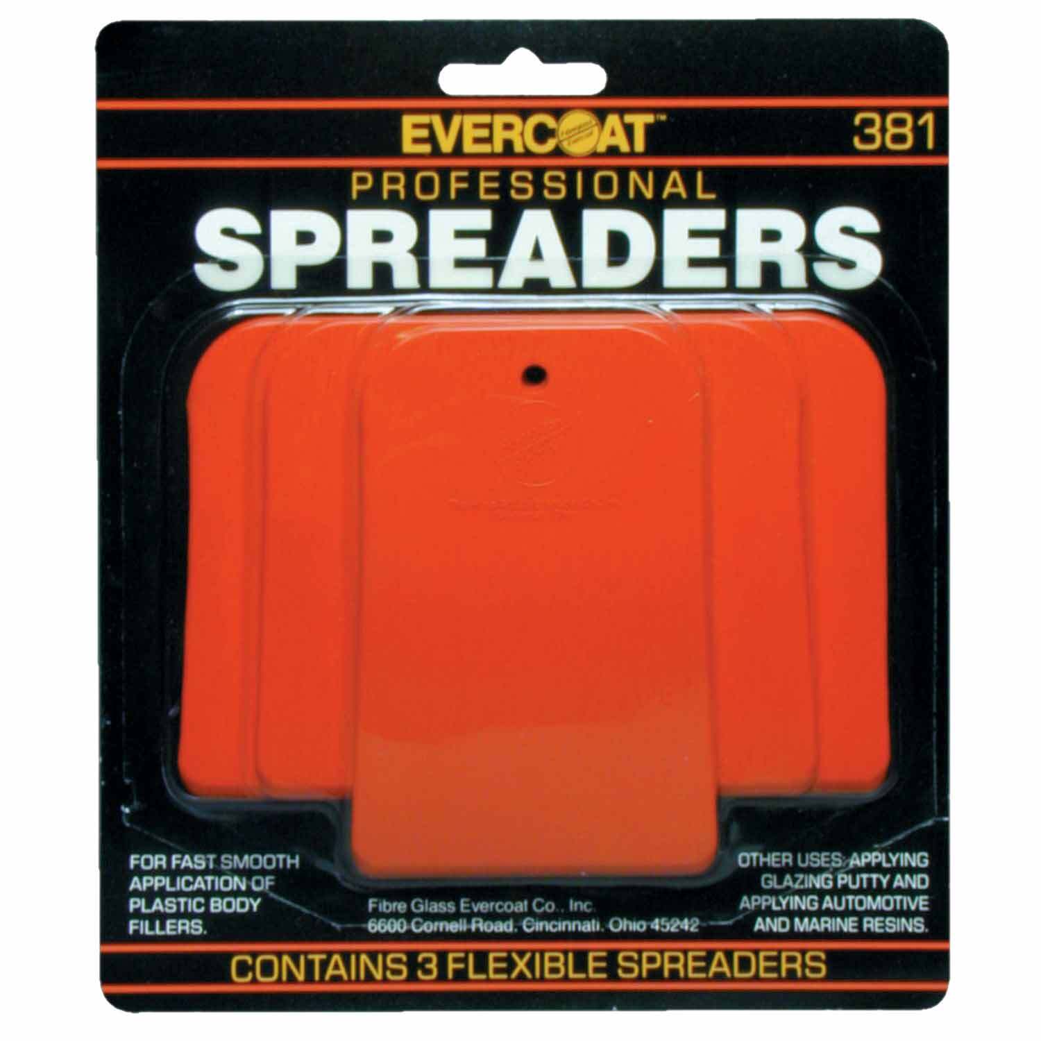 Bondo Plastic Spreader (3 Pack)