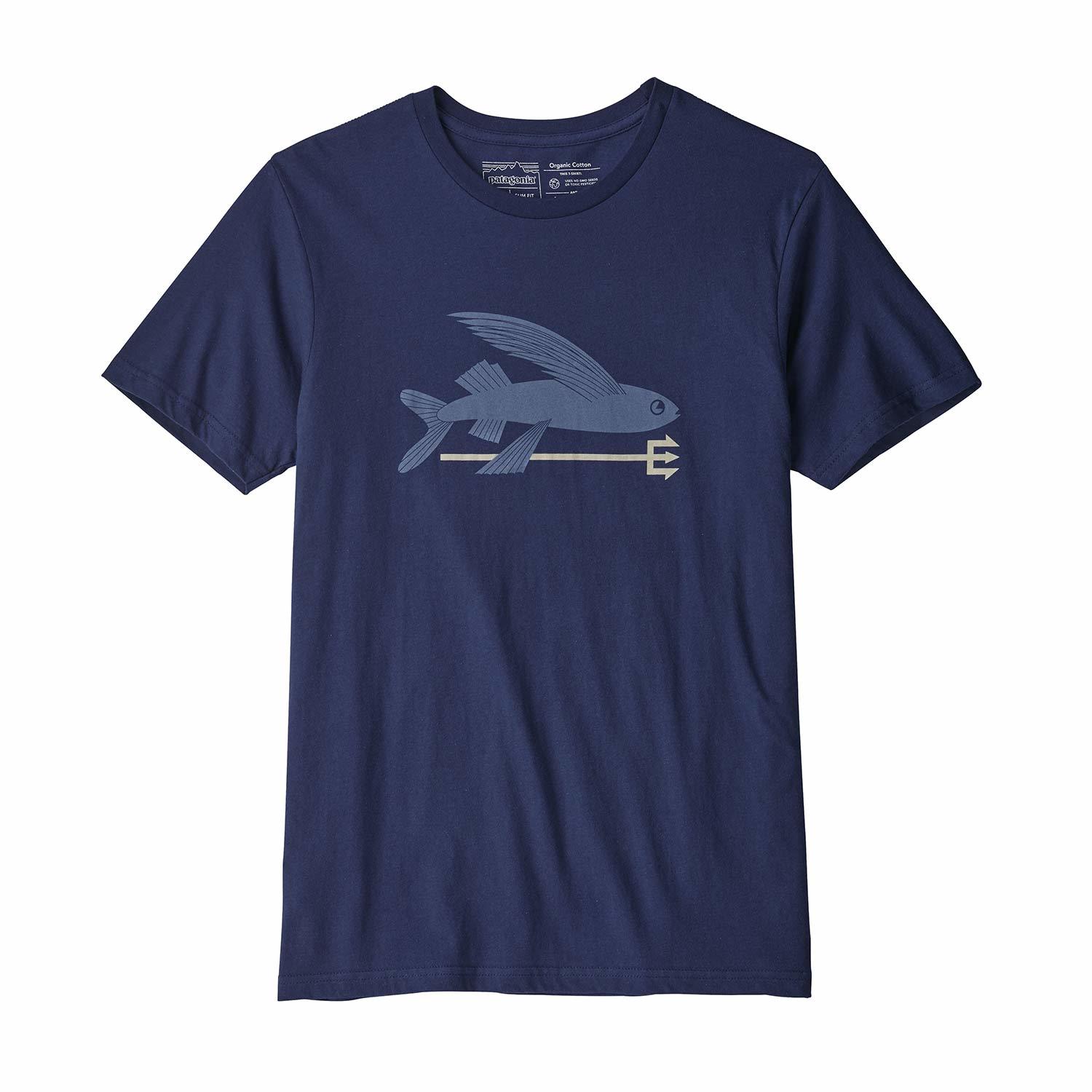 Patagonia Men's Flying Fish Organic T-Shirt