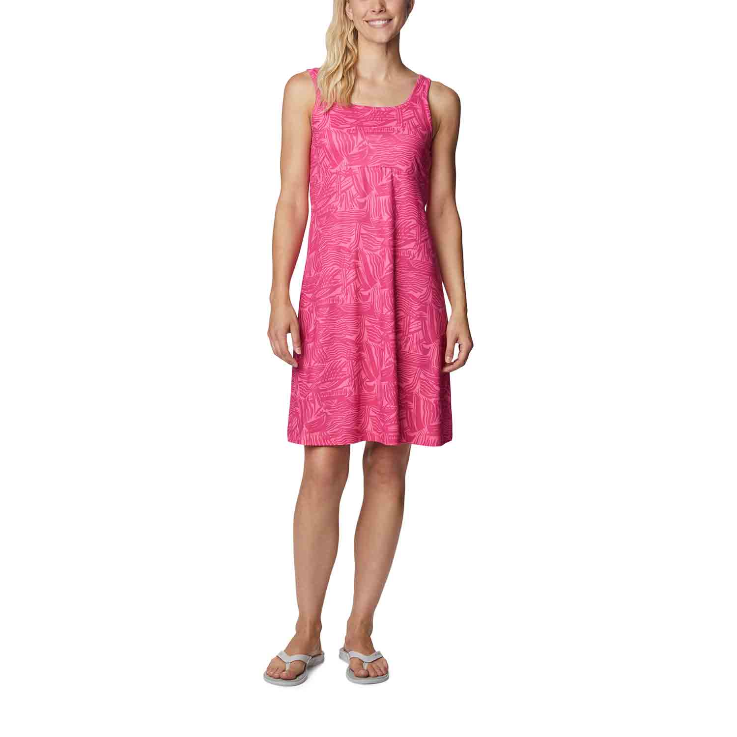 KLL Pink Bright Pattern Summer Pajama Pants For Women Women