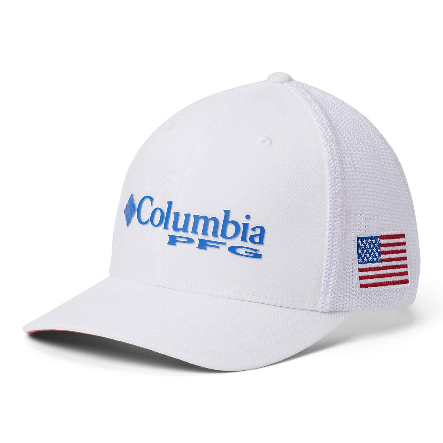 Columbia PFG Mens Ladies Mesh Cap Hat NEW Marlin Ball Cap Blue Offshore