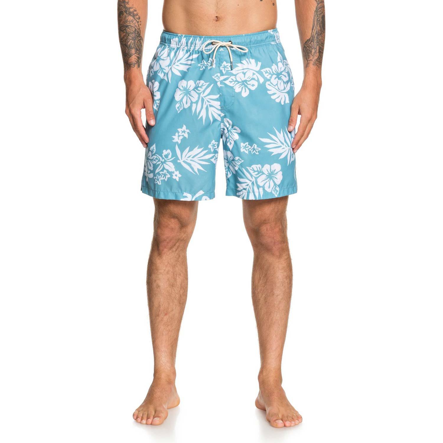 QUIKSILVER WATERMAN Men's Floral Feeling Swim Trunks | West Marine