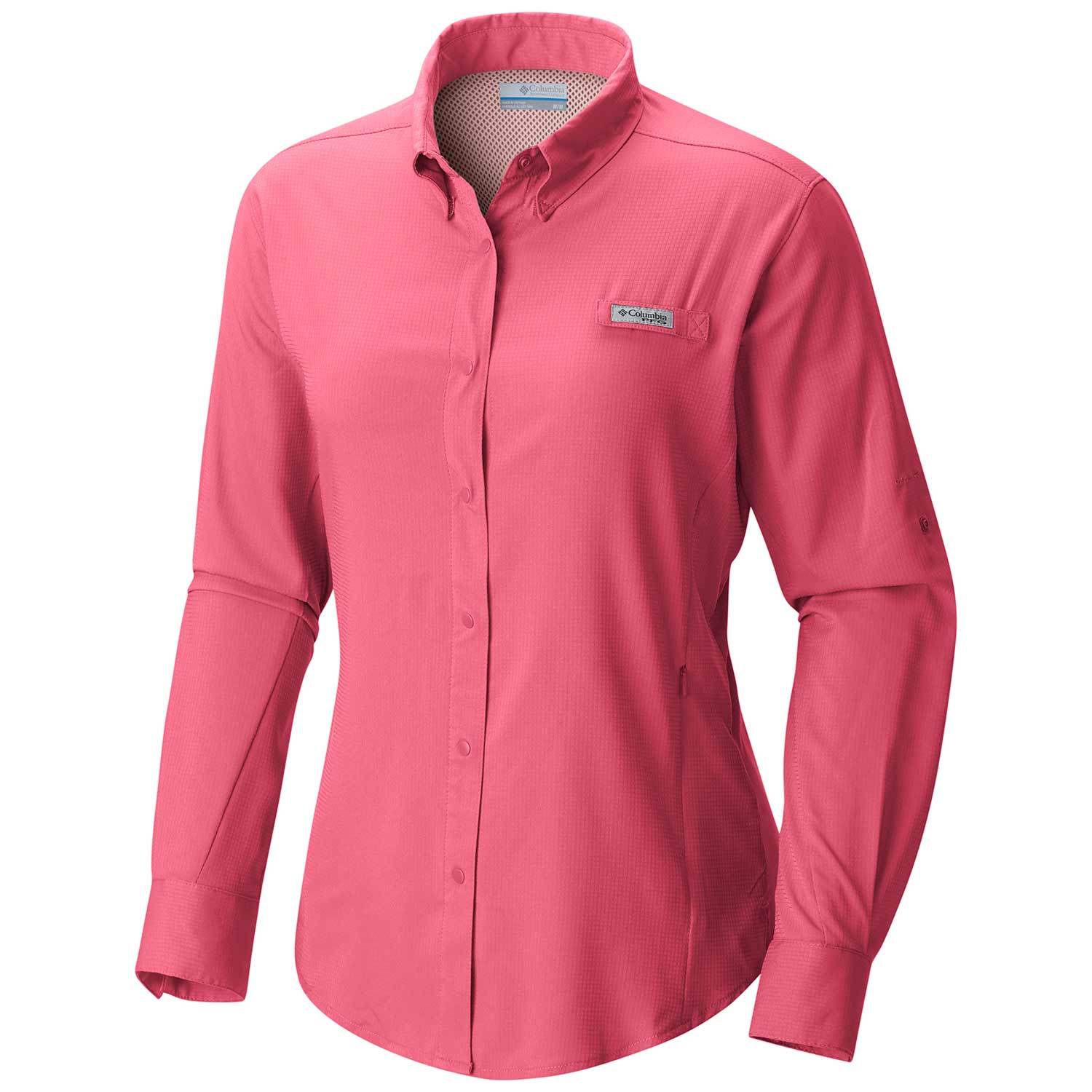 Columbia Women's PFG Tamiami™ II Long Sleeve Shirt, Tiki Pink, 1X : Buy  Online at Best Price in KSA - Souq is now : Columbia: Fashion