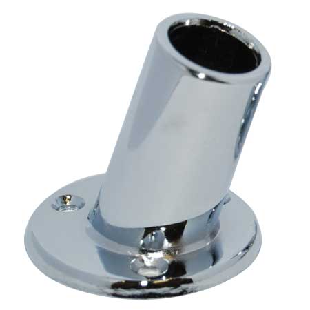 Surface Mounted Vertical Flag Pole Socket , 3/4