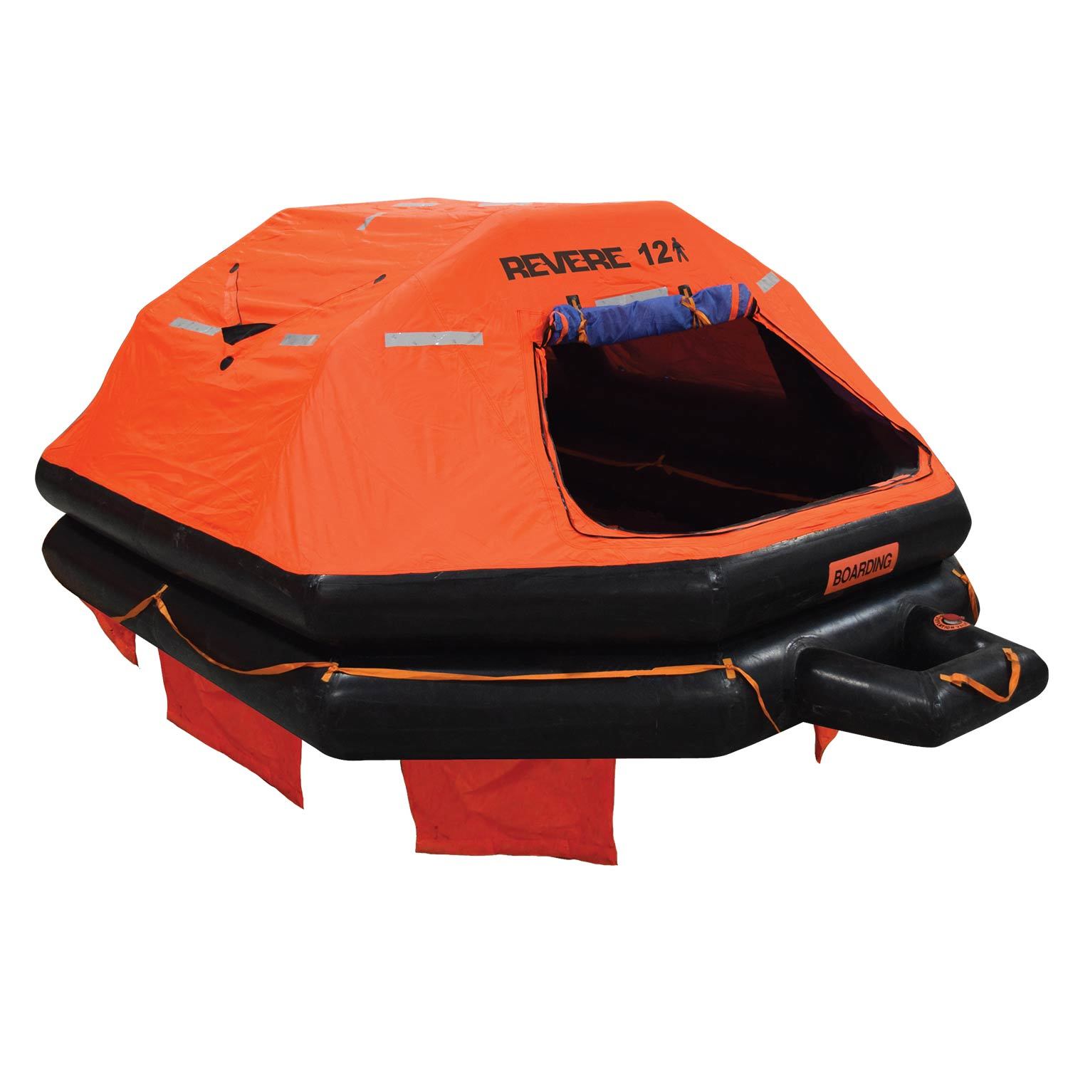 REVERE SURVIVAL USCG/SOLAS, 12-Person Life Raft, B Pack | West Marine