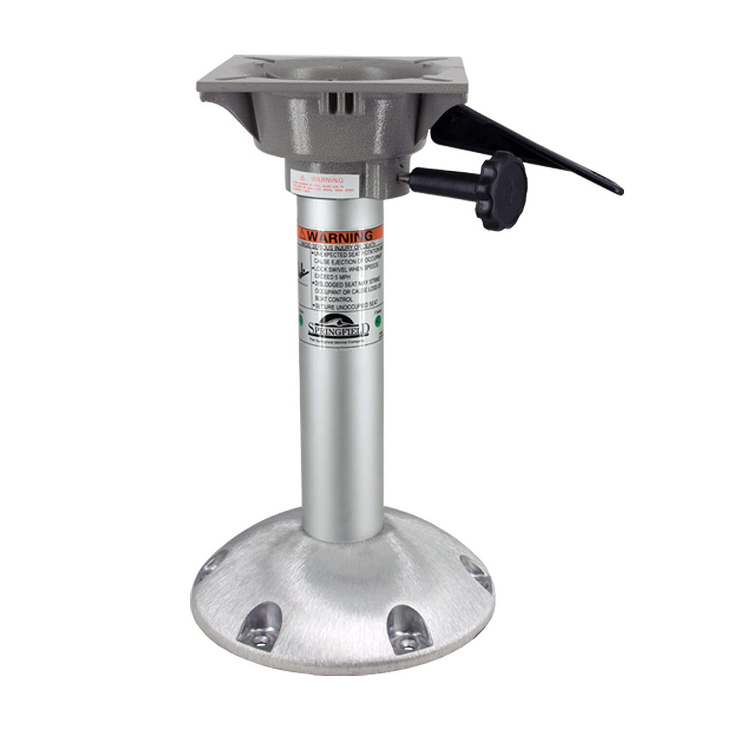 19 inches Sport Master Threaded Base and Post Boat Seat Pedestal Stable