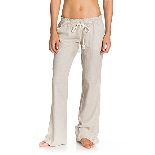 Roxy, Pants & Jumpsuits, Roxy Oceanside Flared Pants Orangewhite Size L  And Xl