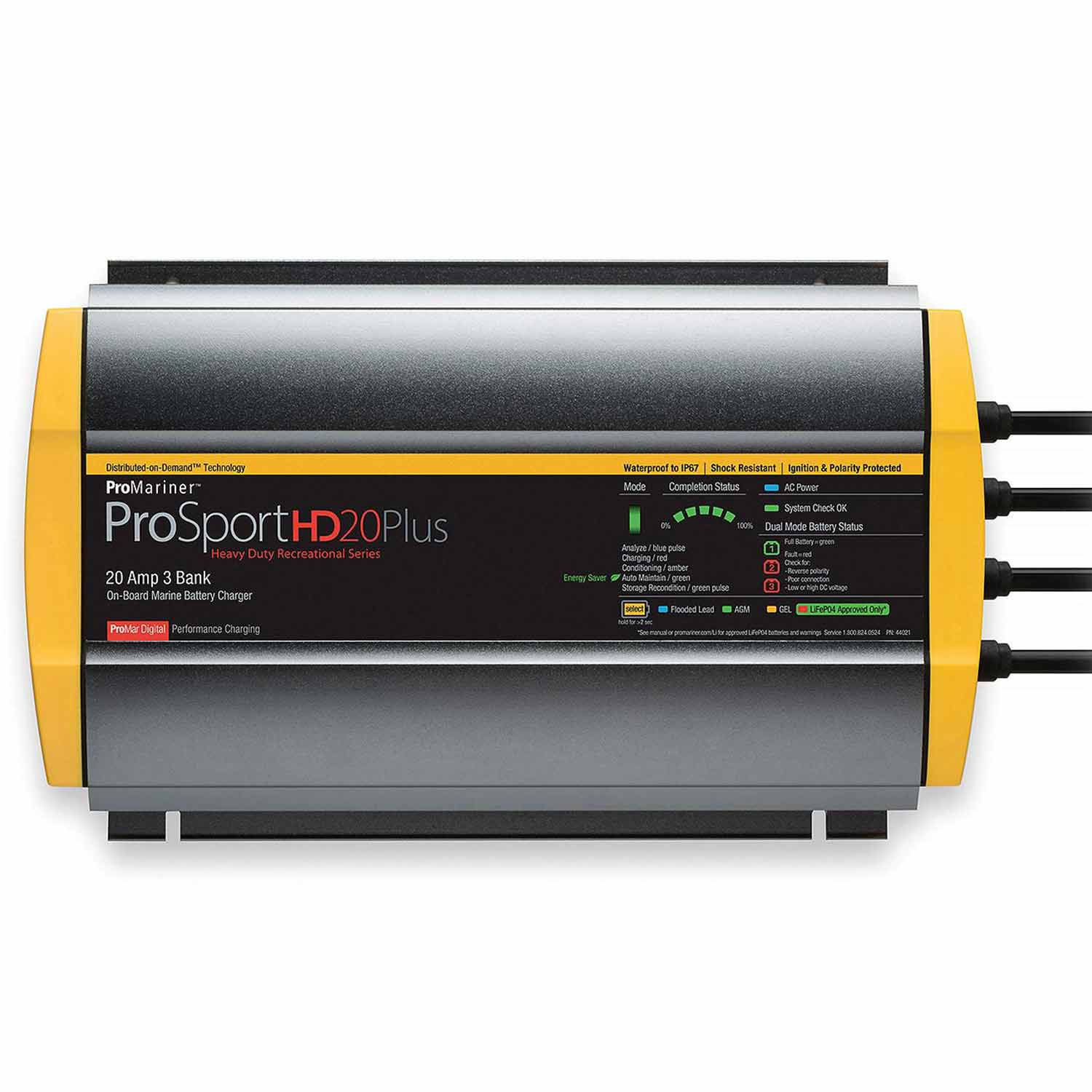 PROMARINER ProSportHD20 Plus Onboard Marine Battery Charger, 20