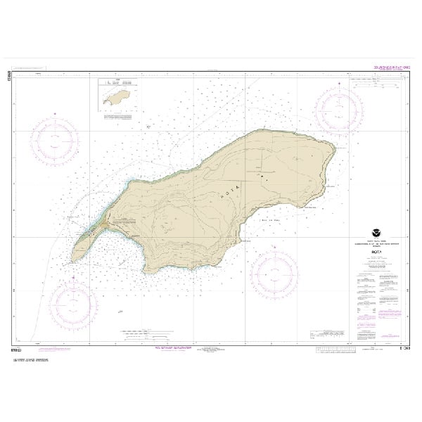 MAPTECH #81063 Commonwealth of the Northern Mariana Islands Rota | West ...