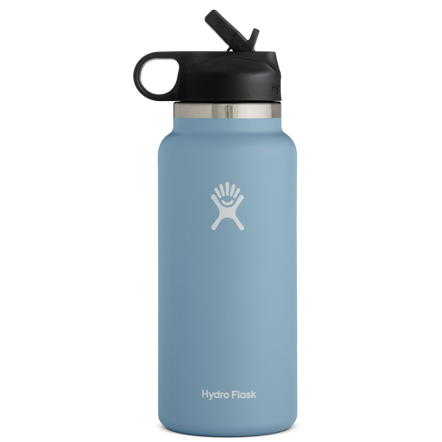 Hydro Flask 32OZ Wide Mouth 2.0 Water Bottle, Straw Lid, Multiple Colors -  Rain, New Design