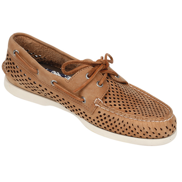 Sperry perforated boat shoe on sale