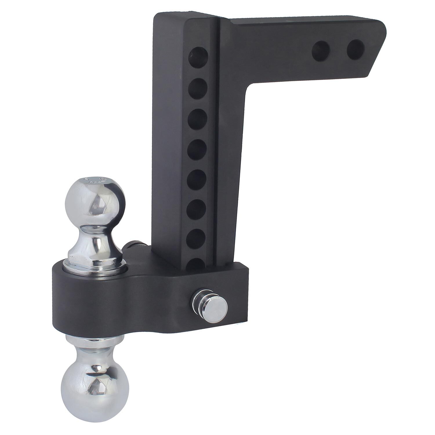 Blackout Series 8,000 lbs/10,000 lbs Adjustable Drop Hitch, 2