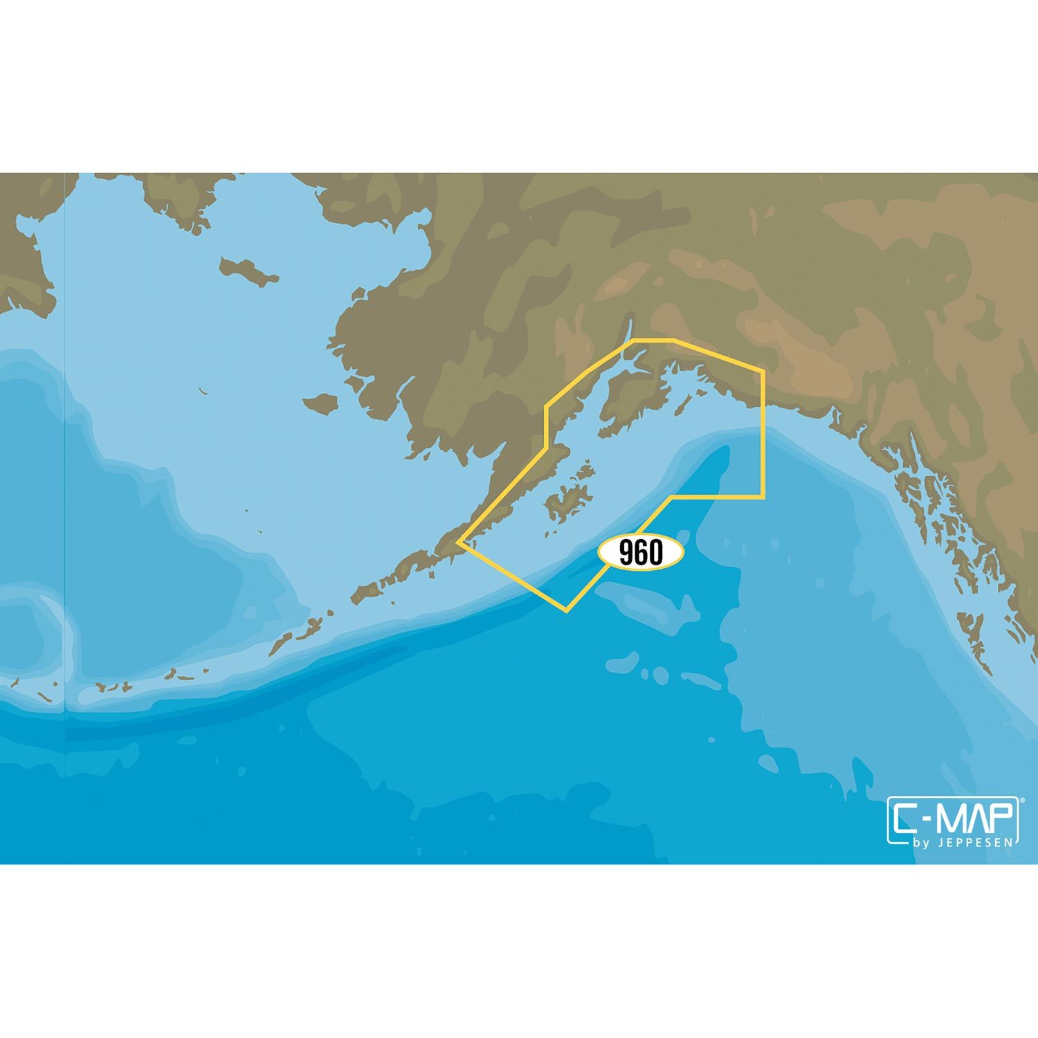 C-MAP NA-Y960 Prince William Sound Cook Inlet and Kodiak Island C-MAP ...