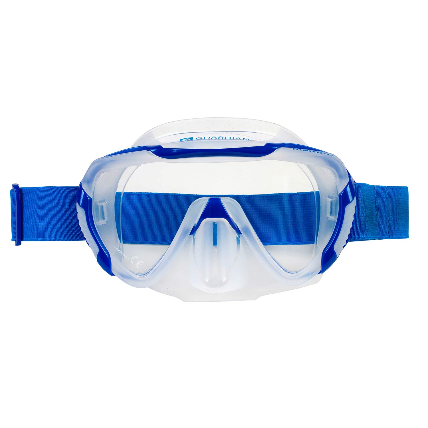 GUARDIAN SCUBA MAMBO Adult Mask, Clear/Blue | West Marine