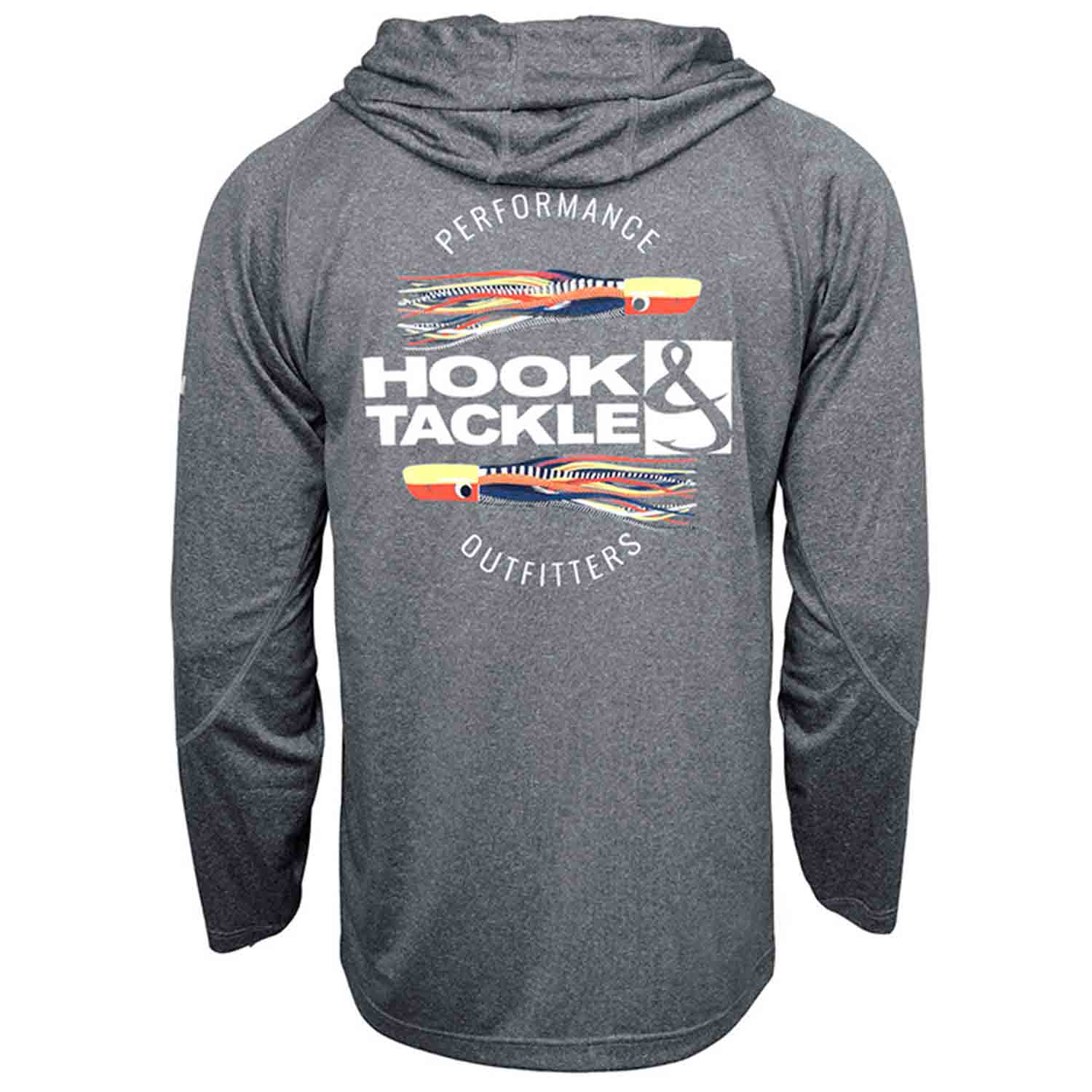 HOOK & TACKLE Men's Offshore Lure Hooded Shirt