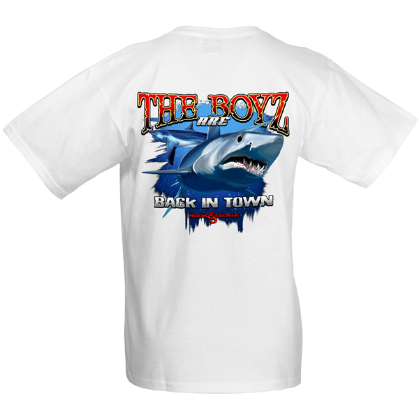 HOOK & TACKLE Men's The Boyz Are Back Tee