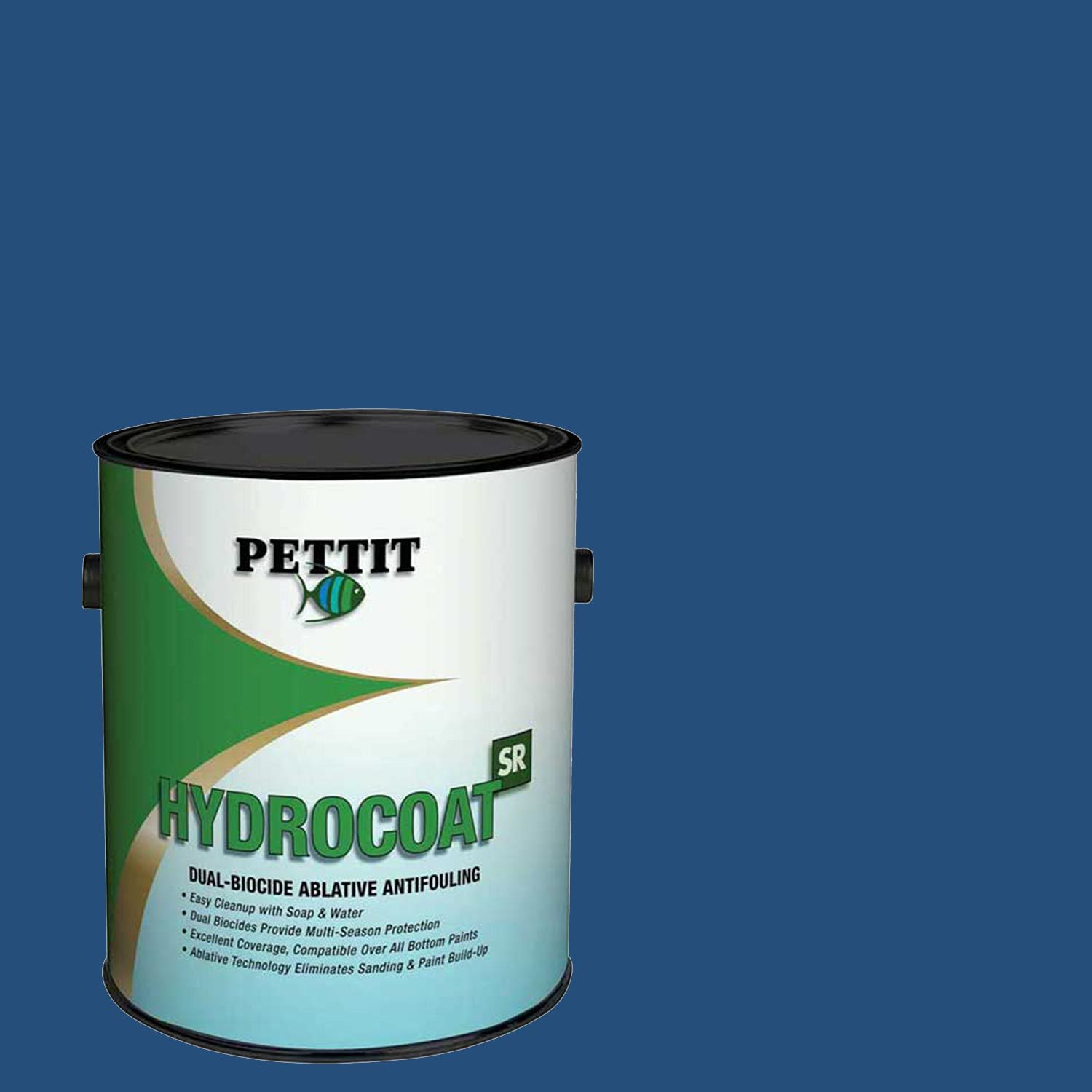 PETTIT PAINT Hydrocoat SR Dual-Biocide Ablative Antifouling Paint, Blue