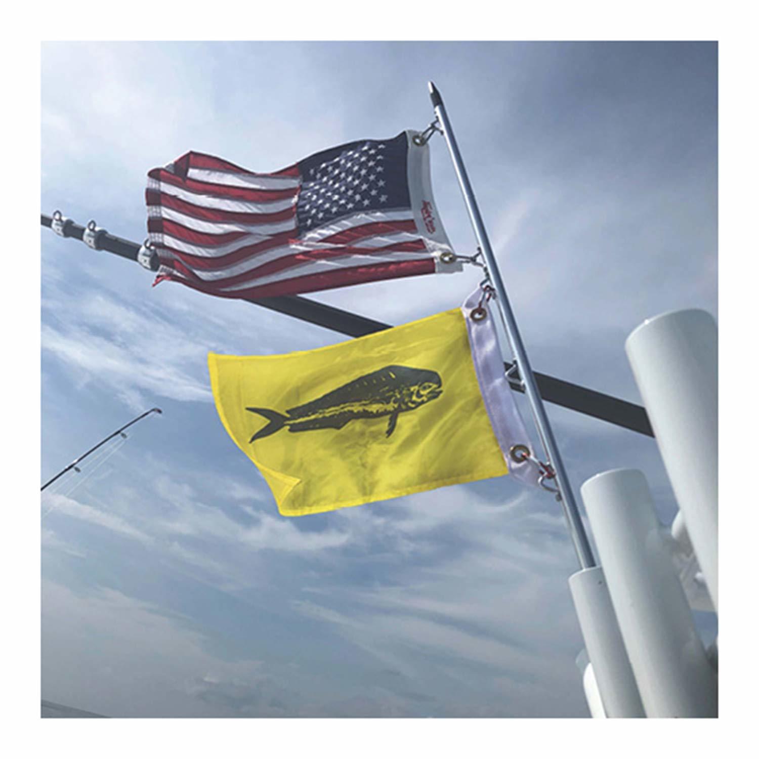 Fishing Rod Holder Boat Flag Pole