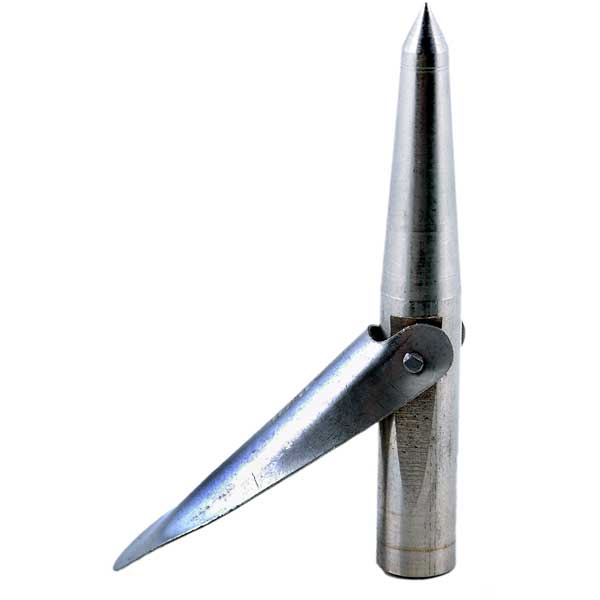 Spearfishing 7.5 Stainless Steel Pole Spear Tip Single Barb Head 