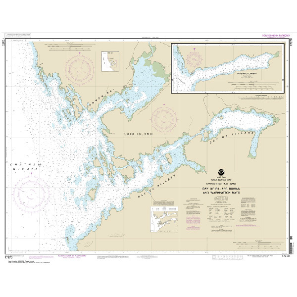 MAPTECH #17370 Bay of Pillars & Rowan Bay Chatham Strait | West Marine