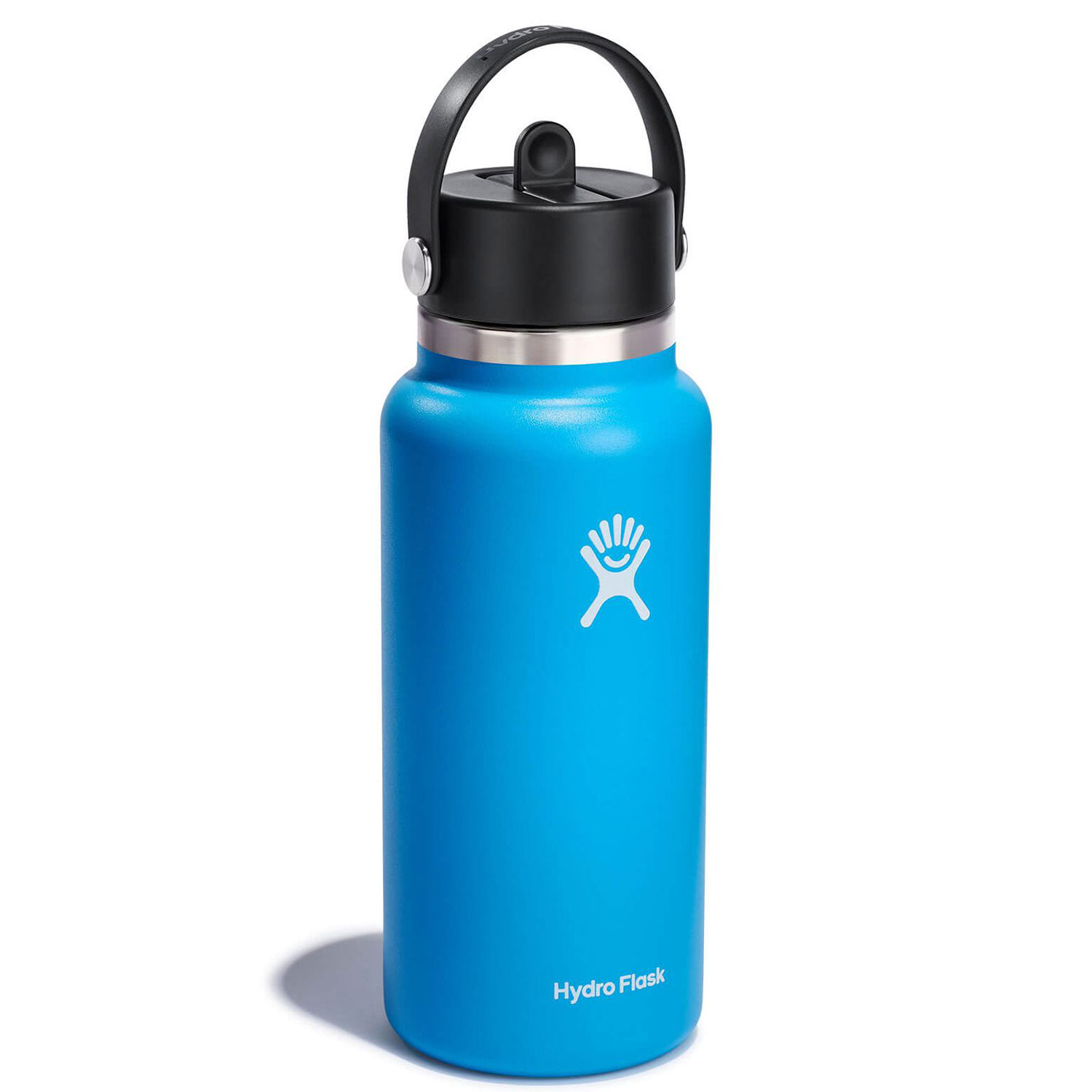 NEW Hydro Flask 32oz. Wide Mouth Water Bottle Vacuum Insulated Pacific Blue