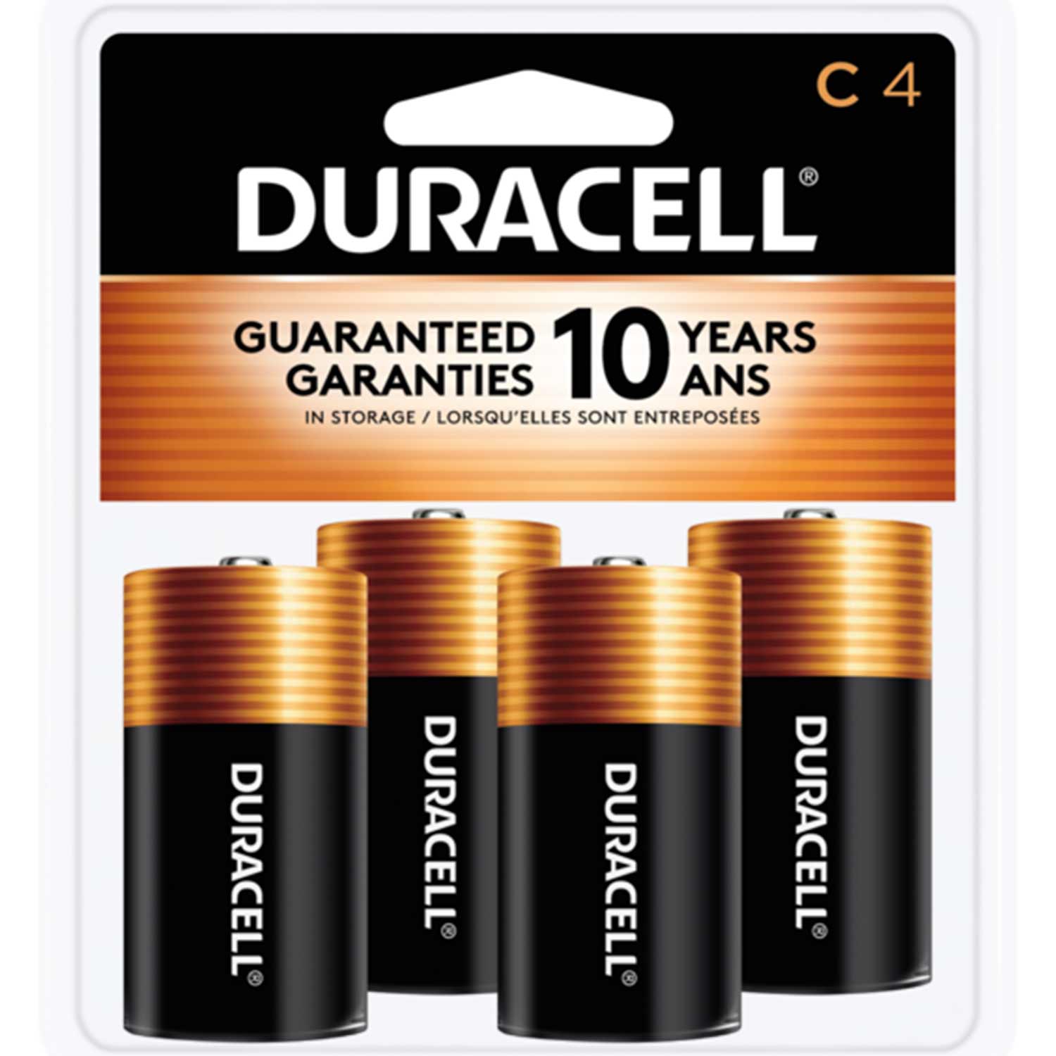 DURACELL Coppertop C Battery, 4-Pack | West Marine