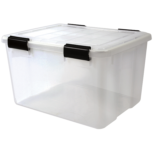 46.6 qt. Water Tight Storage Box, Clear | West Marine