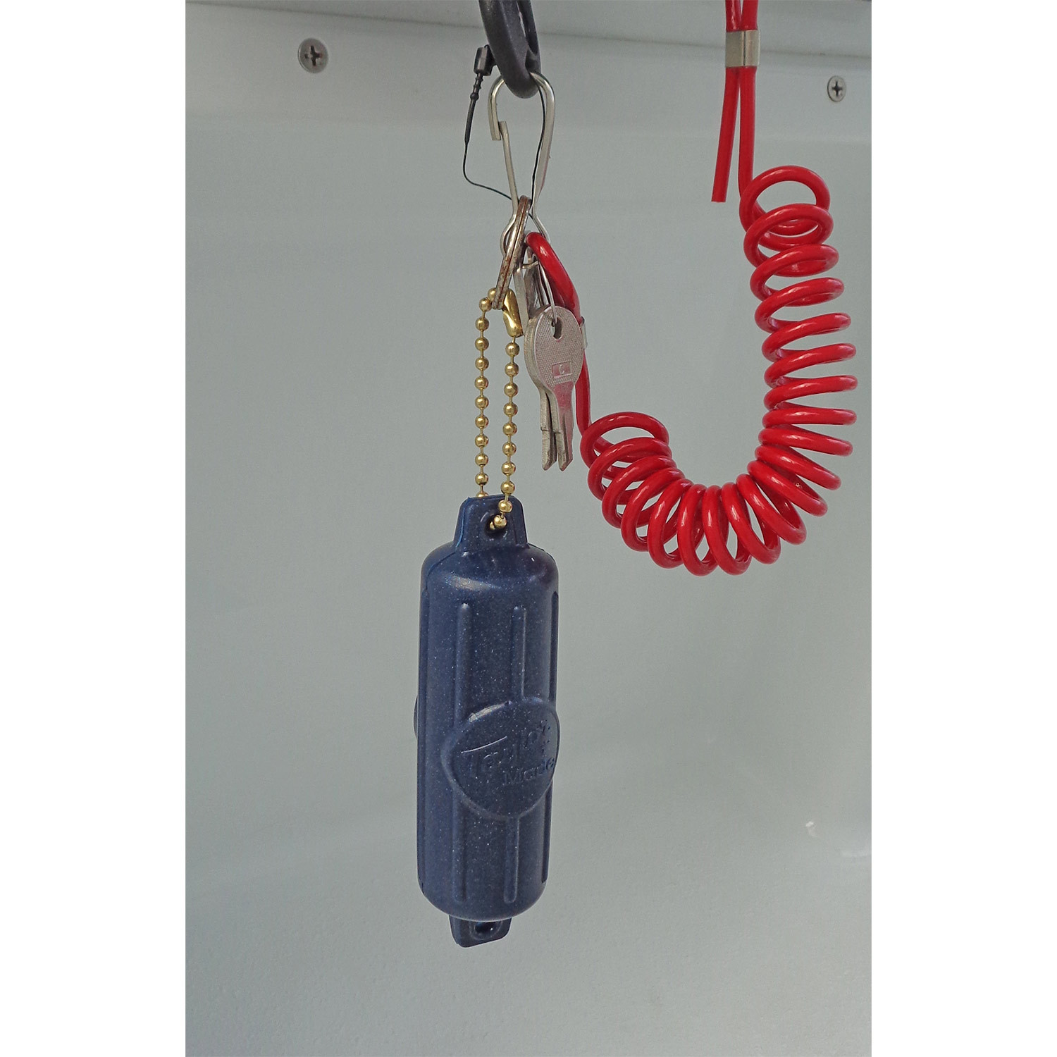 Collegiate Floating Fender Key Chain